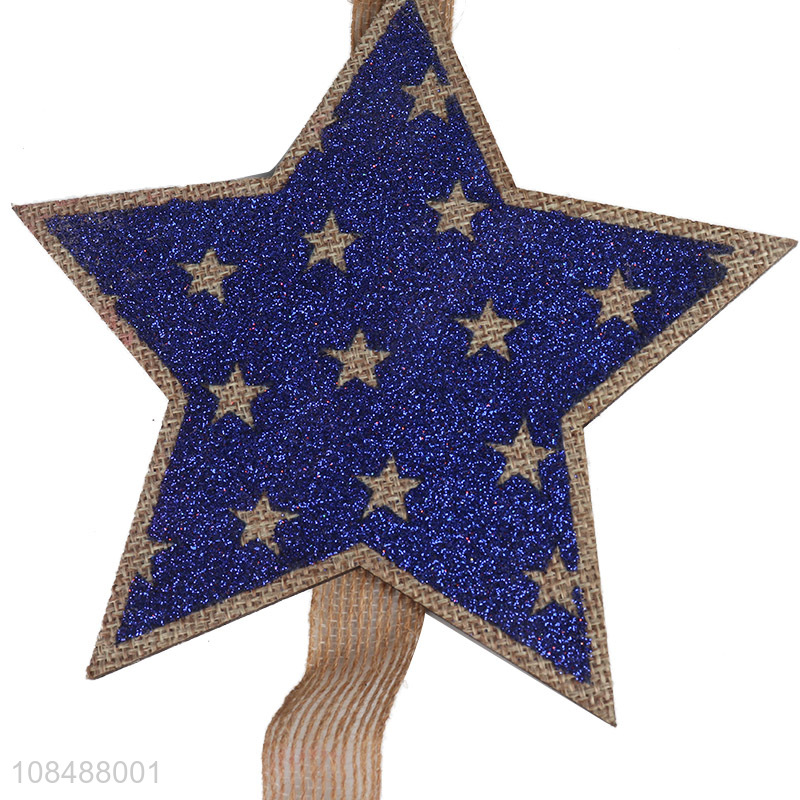 Factory direct sale MDF festival party hanging plate pendant
