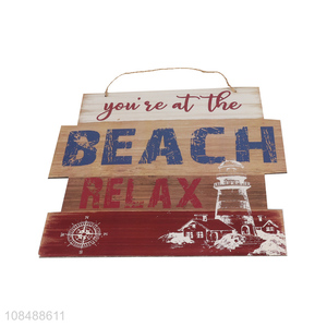 Hot selling retro decorative board <em>beach</em> hangings with good quality