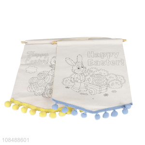 Good price Easter banner cartoon decorative hanging <em>flag</em>