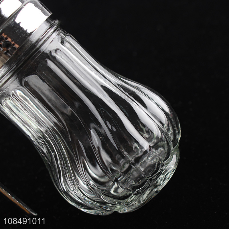 Good quality leakproof glass olive oil sauce vinegar honey dispenser