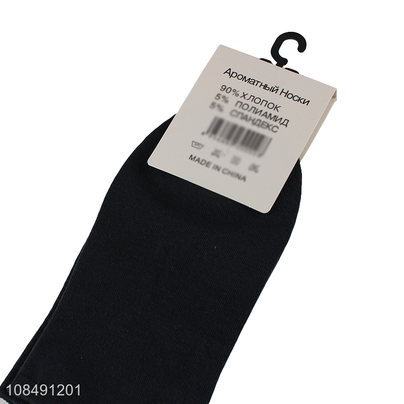 Factory price black men breathable short socks for sale