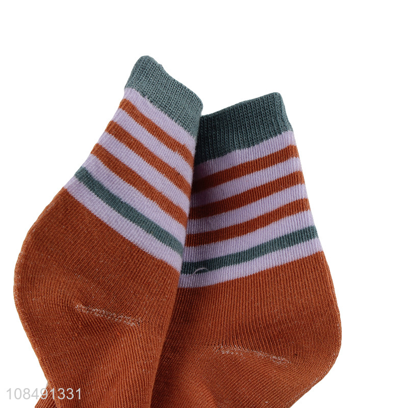 Top quality breathable children warm short socks for sale