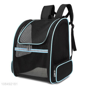 High quality creative breathable canvas pet bag carrier bag