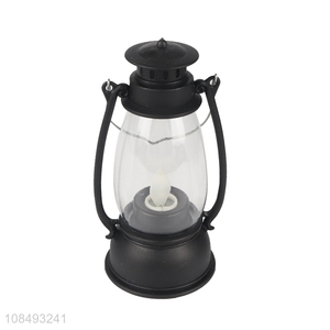 Wholesale battery operated retro led oil lamp led lantern for party decor