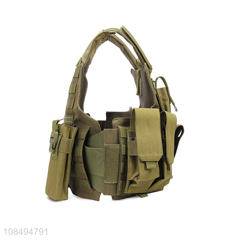 China factory outdoor combat multi-pocket tactical vest
