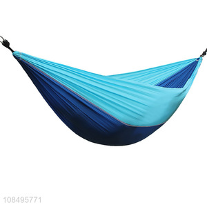Factory wholesale outdoor parachute cloth hammock camping supplies