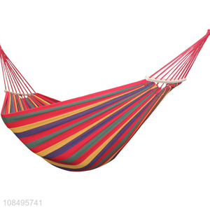 China wholesale canvas hammock outdoor durable hanging bed