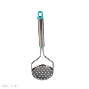 Hot selling kitchen tools stainless steel potato masher press