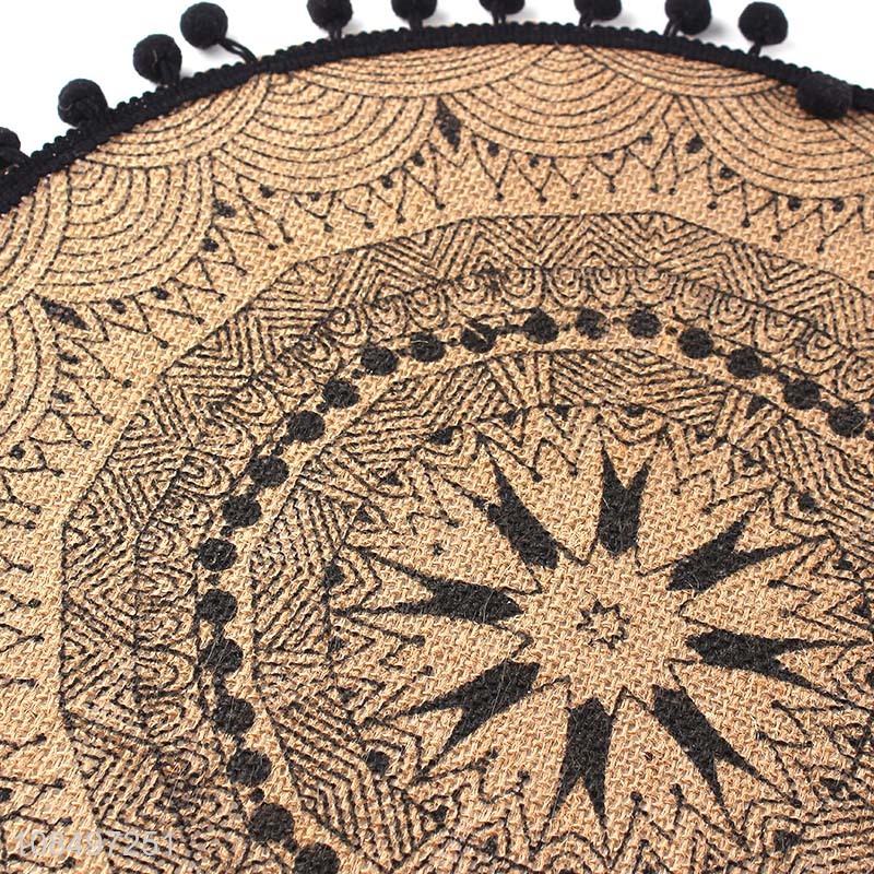 China products anti-slip home hotel place mat for table decoration