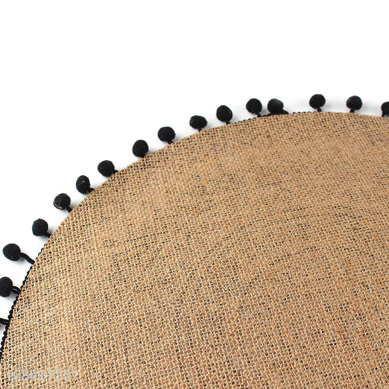 Hot products washable round table decoration place mats