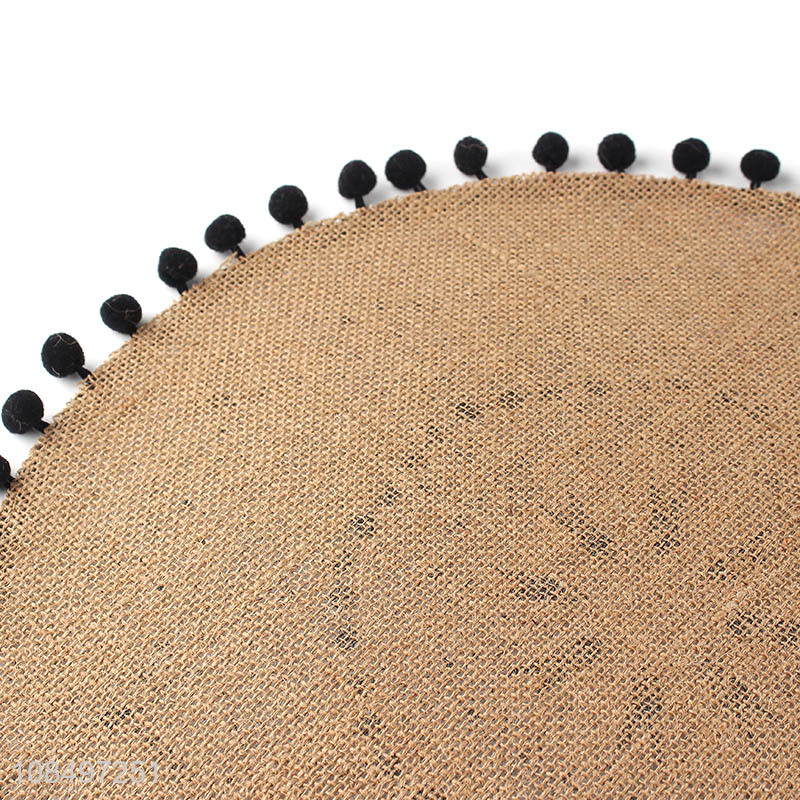 China products anti-slip home hotel place mat for table decoration