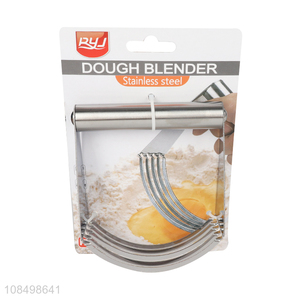 Factory wholesale stainless steel dough blender kitchen tool