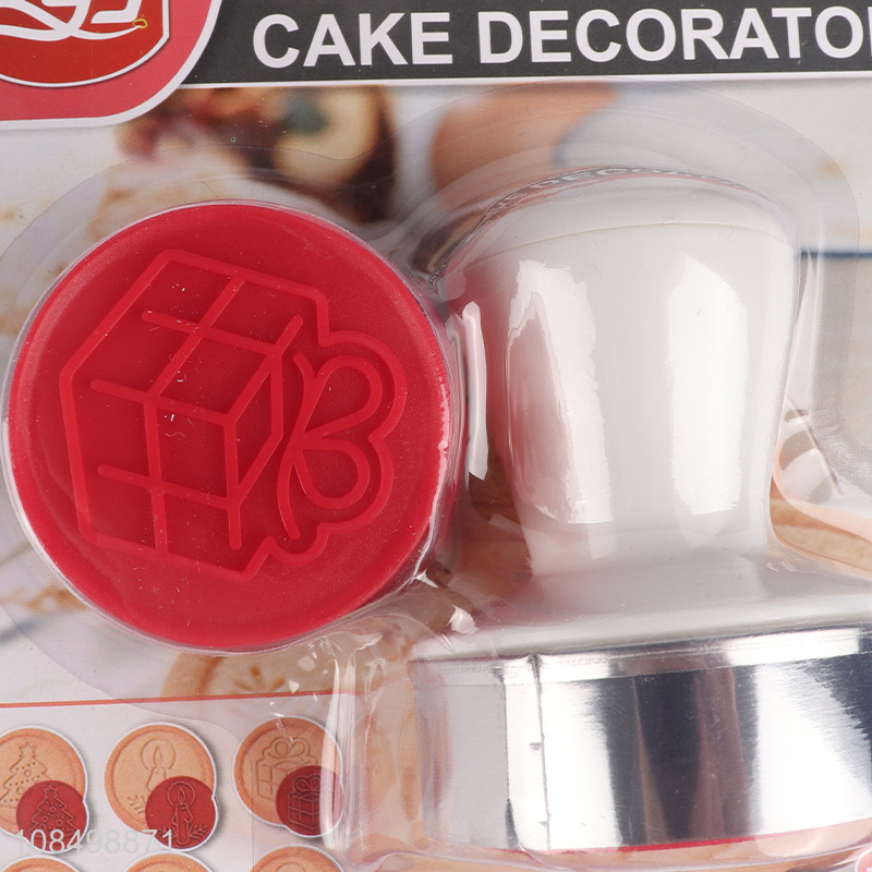 New arrival plastic seal mould cake biscuit mold for sale