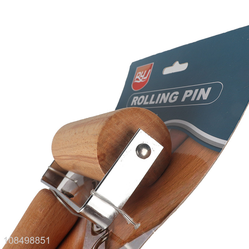 Wholesale price handheld wooden rolling pin kitchen tool