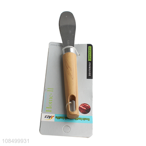 Good quality stainless steel butter knife jam cheese spreader