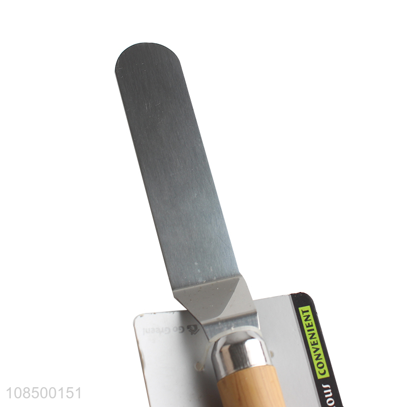Wholesale stright stainless steel cake spatula cake cream spreader