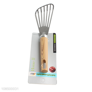 Wholesale cooking tools stainless steelslotted spatula for egg and fish