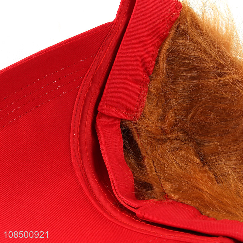 Wholesale funny Trump hair red hat adjustable baskeball cap