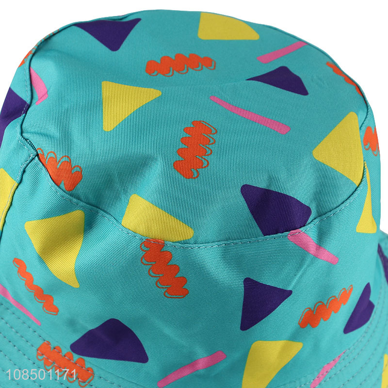 High quality fashionable reversible bucket hat unisex lightweight sun hat