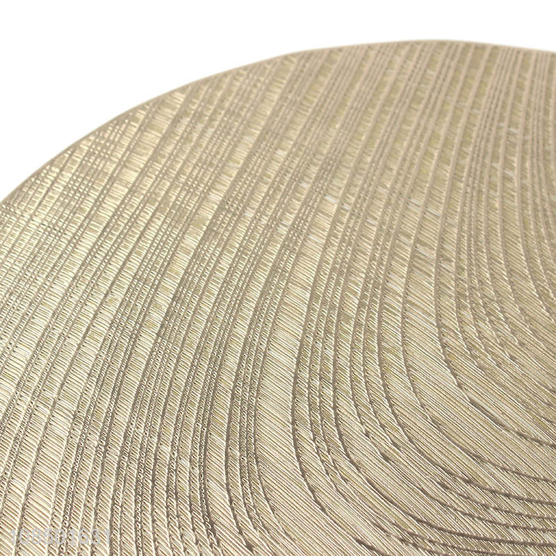 Bottom price pvc dining table placemats for restaurant hotel