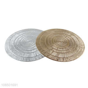 Hot selling stylish laminated non-slip hollowed-out placemats
