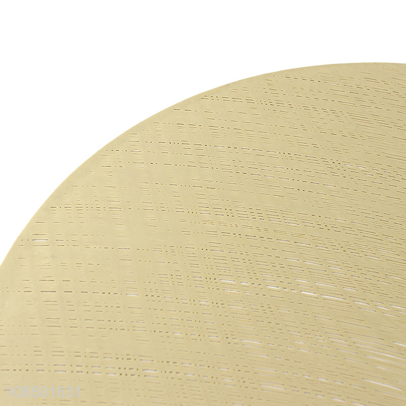 Bottom price pvc dining table placemats for restaurant hotel