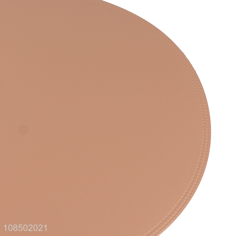 Most popular round multicolor waterproof decorative place mats