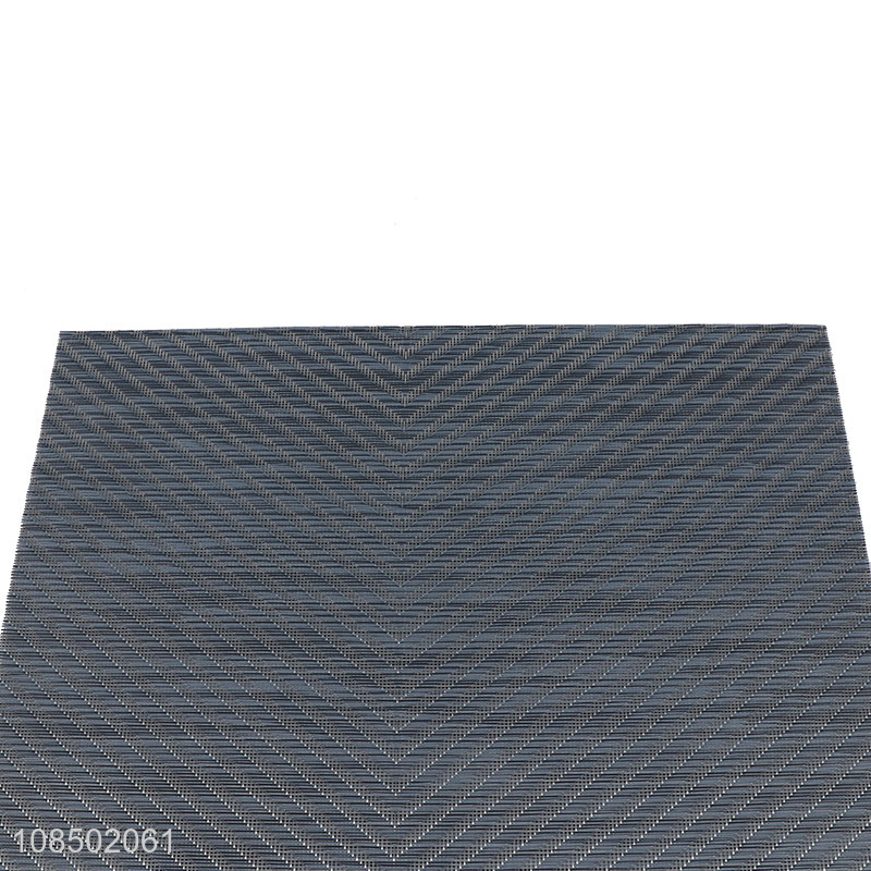 Factory price anti-slip table decoration place mats for household