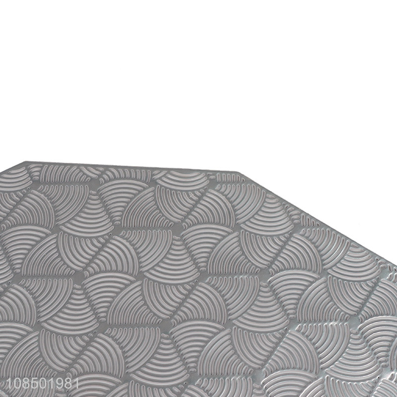 Factory wholesale pvc waterproof anti-slip dining table mats