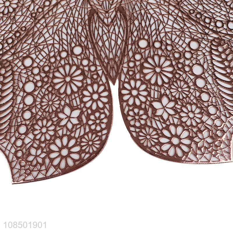 China wholesale butterfly shape delicate decorative dining table mats