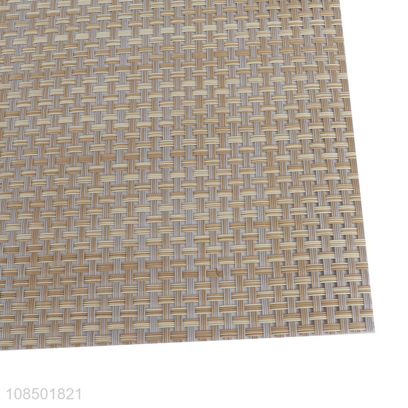 Factory supply rectangle dining table mats place mats for household
