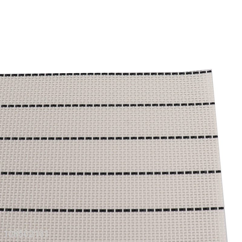 Latest design heat resistant pvc table decoration place mats