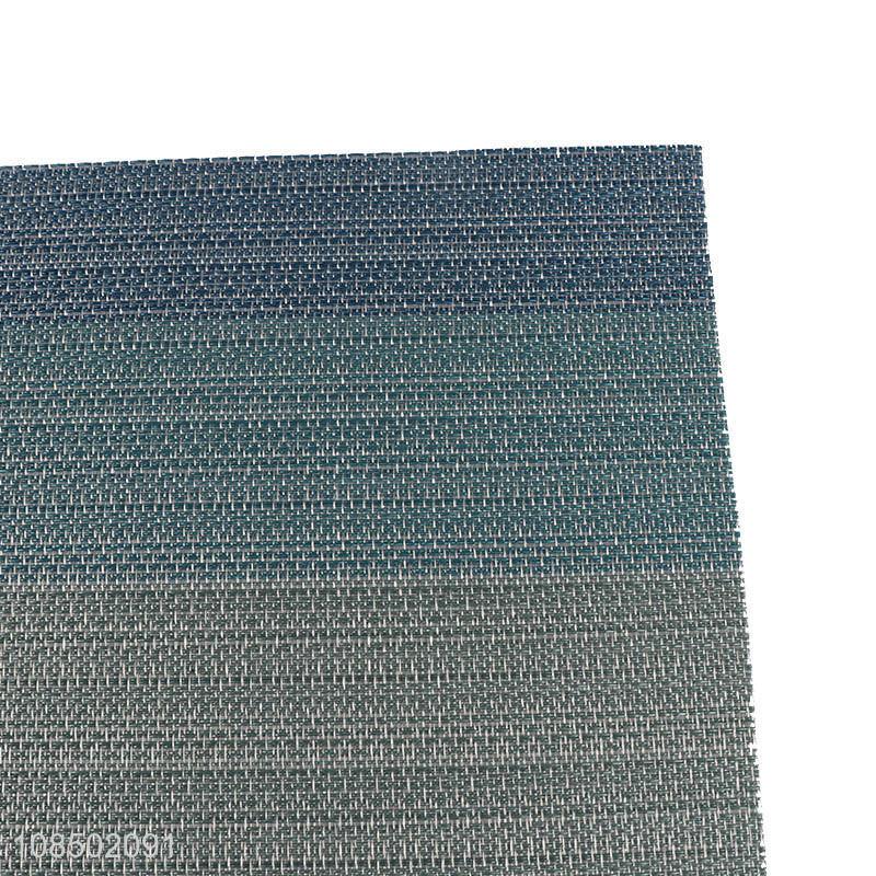 Yiwu factory anti-slip restaurant table mats place mats for decoration