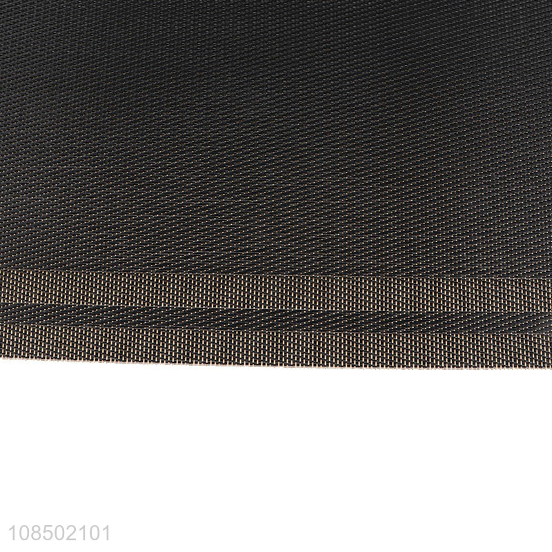 Factory supply multicolor pvc anti-slip dining table mats for sale