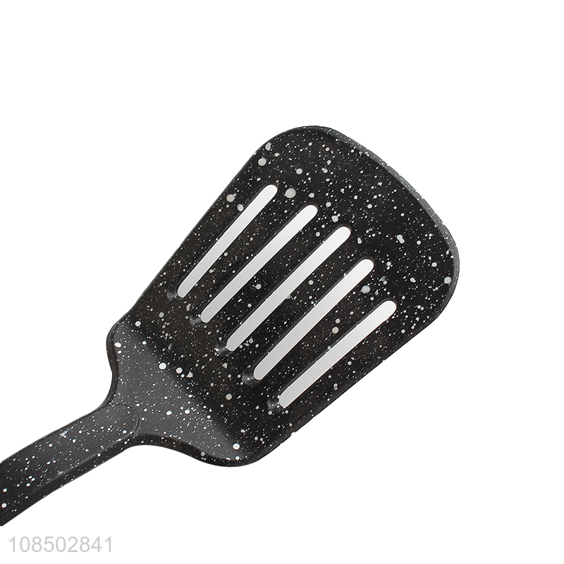 China wholesale black food-grade nylon slotted spatula