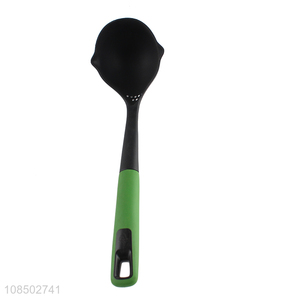 Wholesale price nylon soup spoon with plastic handle