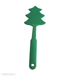 Cheap price creative nylon christmas tree cooking spatula
