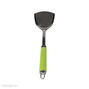 Hot selling stainless steel kitchen spatula Chinese wok spatula