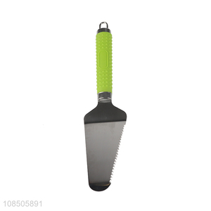 Wholesale stainless steel cake shovel with non-slip handle