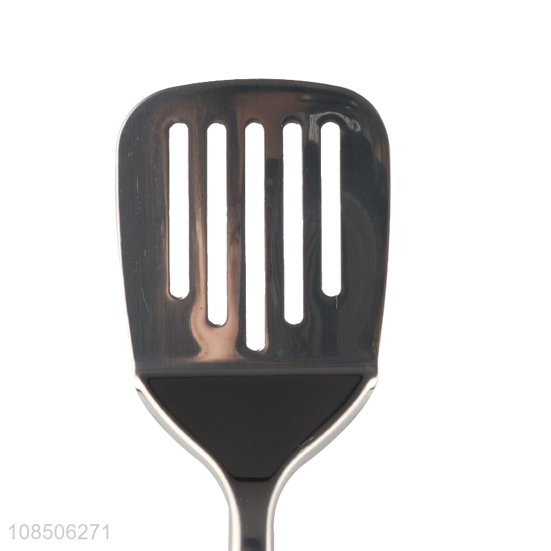 High quality stainless steel slotted spatula for egg and fish
