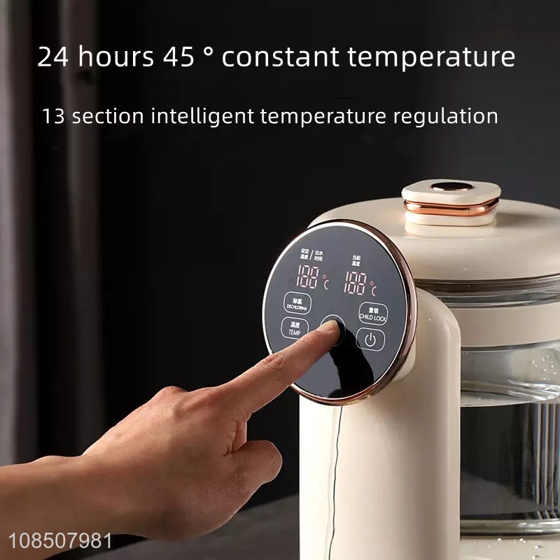 Wholesale 1350W 2.5L constant temperature electric kettle for baby formula