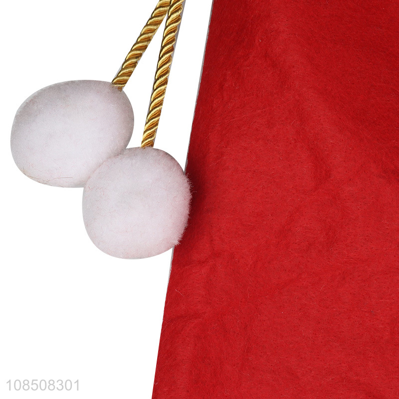 Wholesale Christmas drawstring bag for Christmas gift packaging