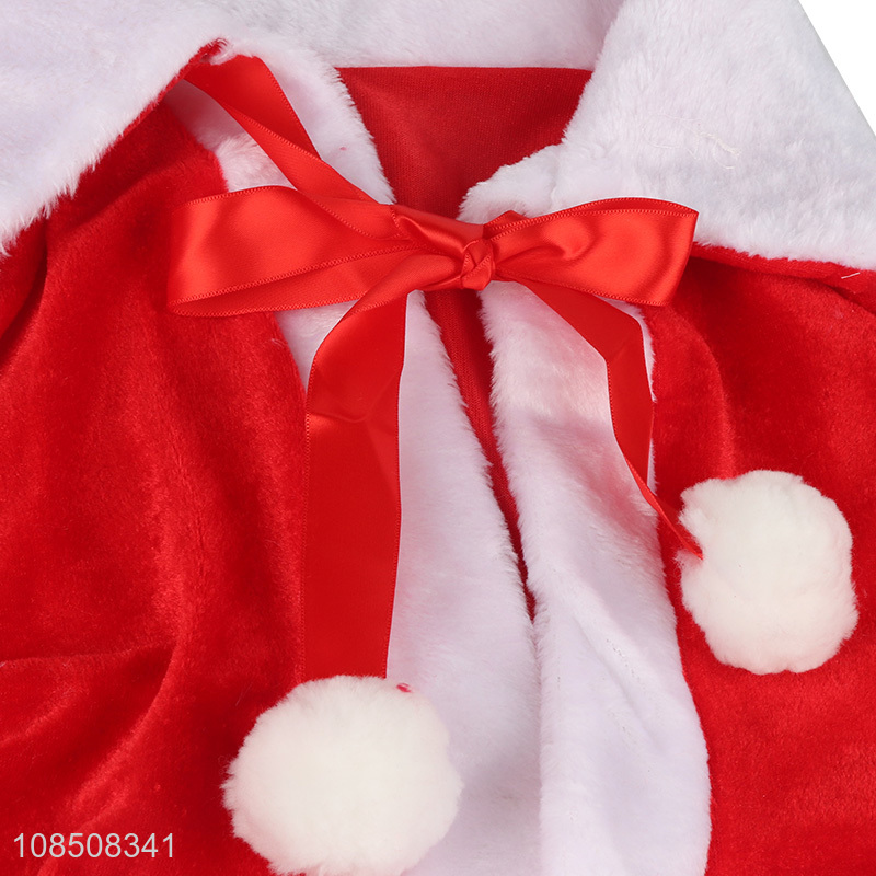 Wholesale santa costume santa claus clothing set for women