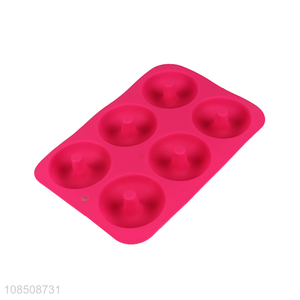 Wholesale food grade silicone donut molds donut pan baking tool