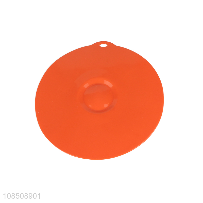 Wholesale flexible reusable food grade silicone bowl cover cup lids
