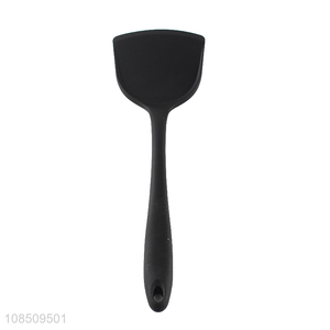 Good price black silicone cooking tool cooking spatula
