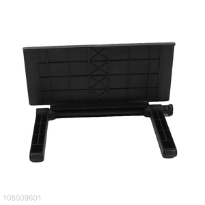 Yiwu wholesale black plastic household storage rack holder