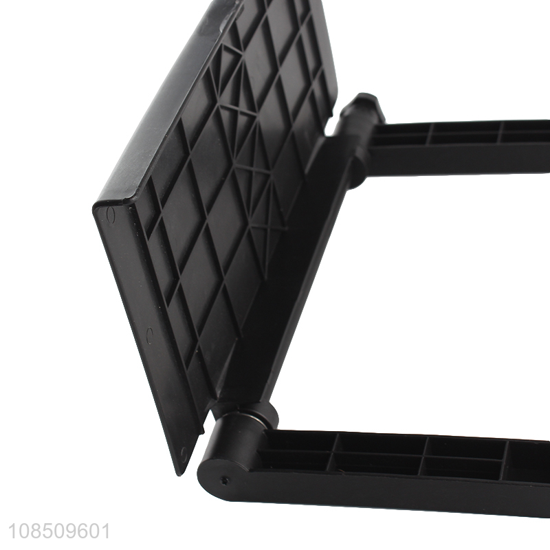 Yiwu wholesale black plastic household storage rack holder