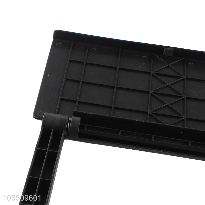 Yiwu wholesale black plastic household storage rack holder