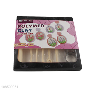 Wholesale polymer clay <em>earring</em> making kit for teens and adults